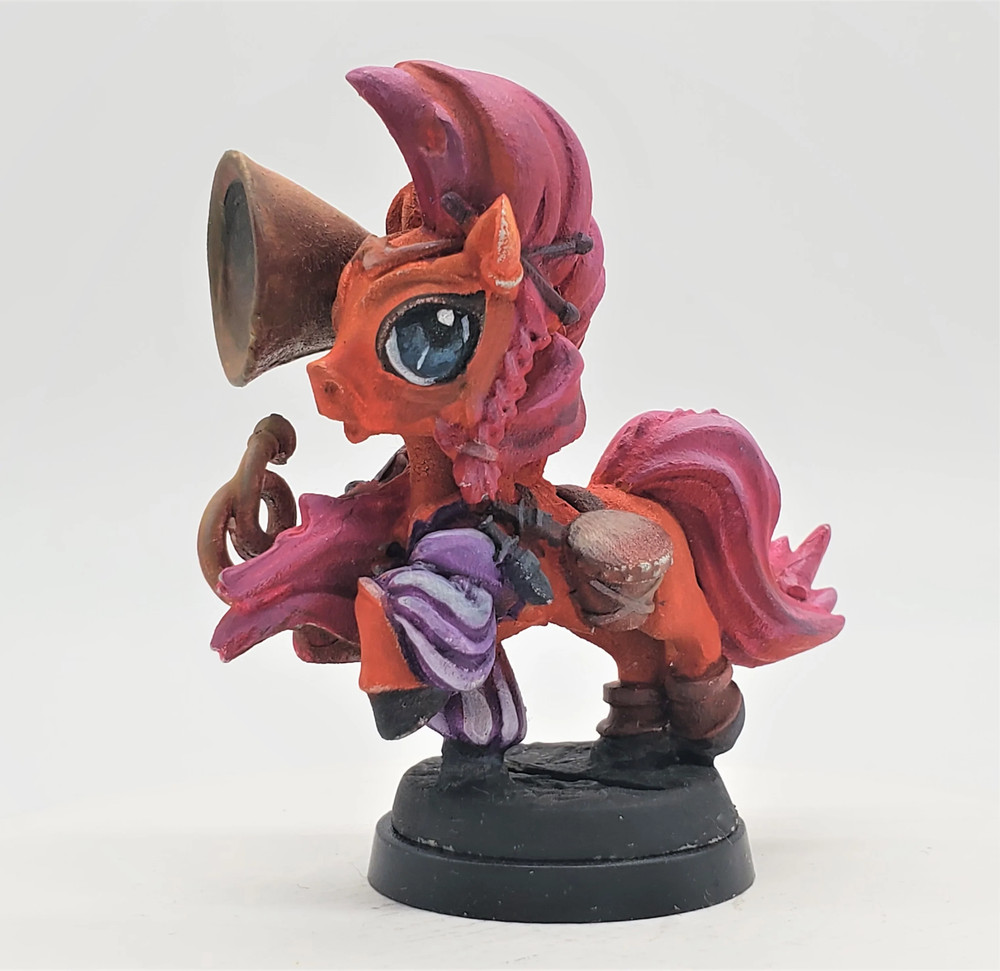 Chibi Bard Pony