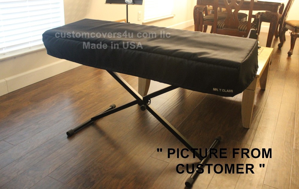 Sequential Prophet 10 CUSTOM FIT DUST COVER + EMBROIDERY !