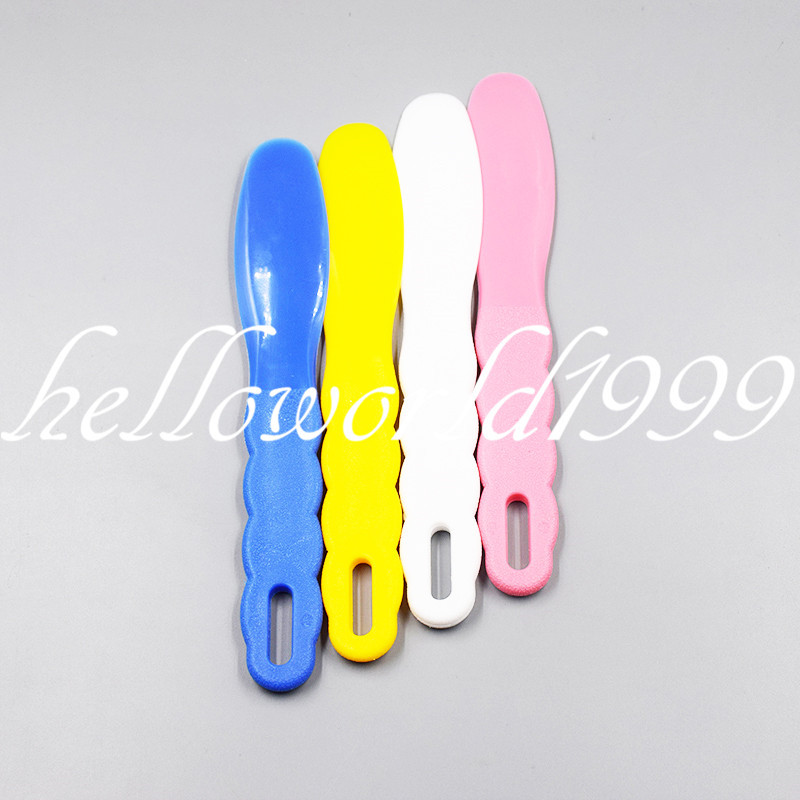 4 Pc Assorted Dental Lab Plastic Mixing Spatula For Impression Material Alginate