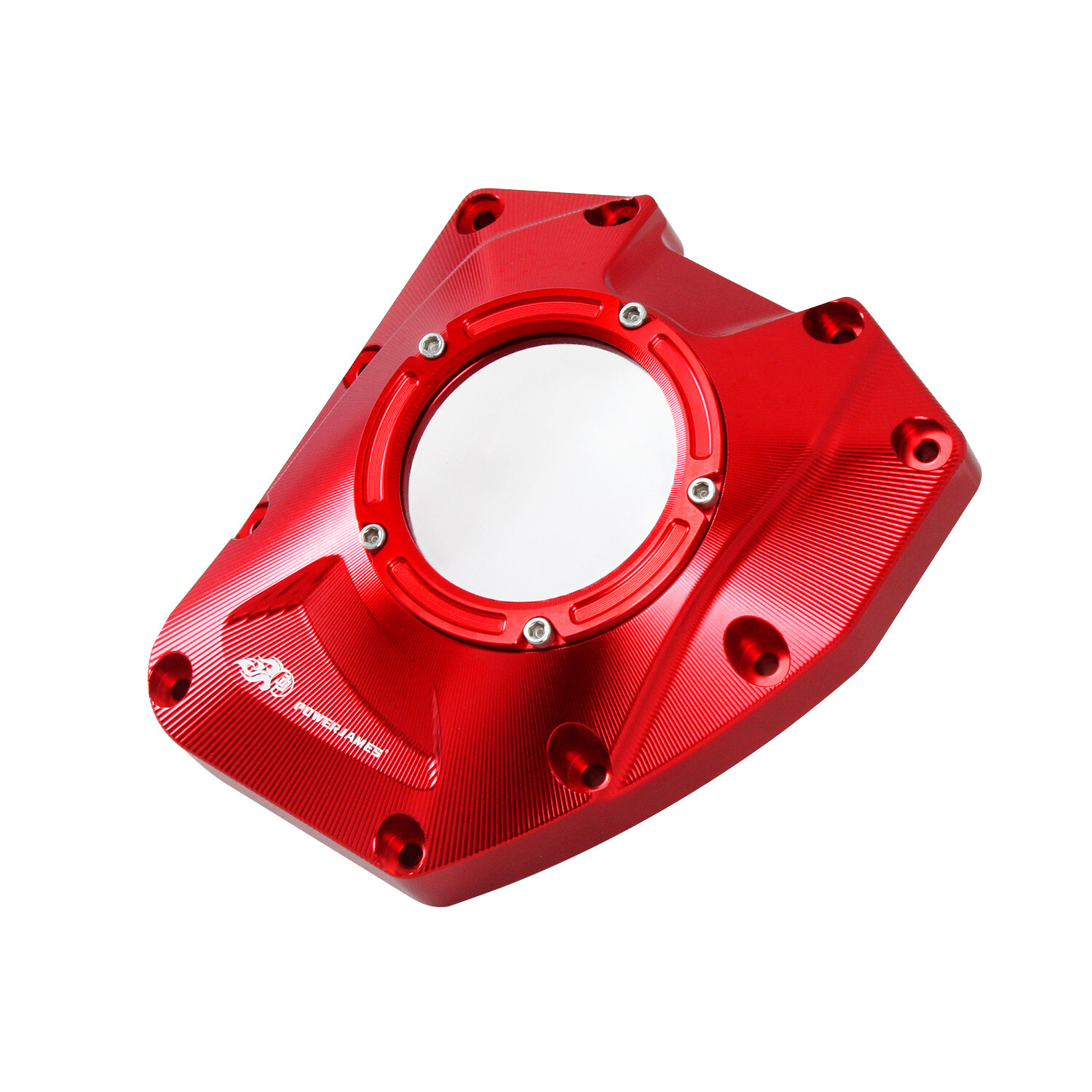 Red Engine Cover Camshaft Cover For Harley 01-17 Dyna Low Rider FXDB FXDF FXDL