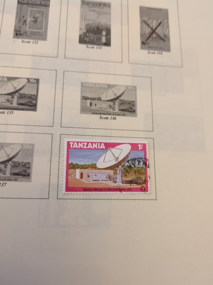 APC Z6430 Scott International pages Tanzania 1964-1984