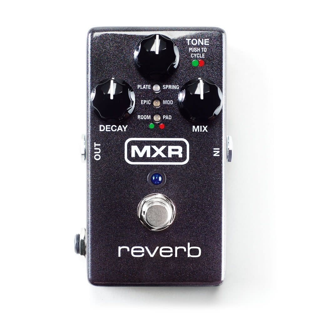 MXR M300 Reverb Pedal w/ 2 Patch Cables