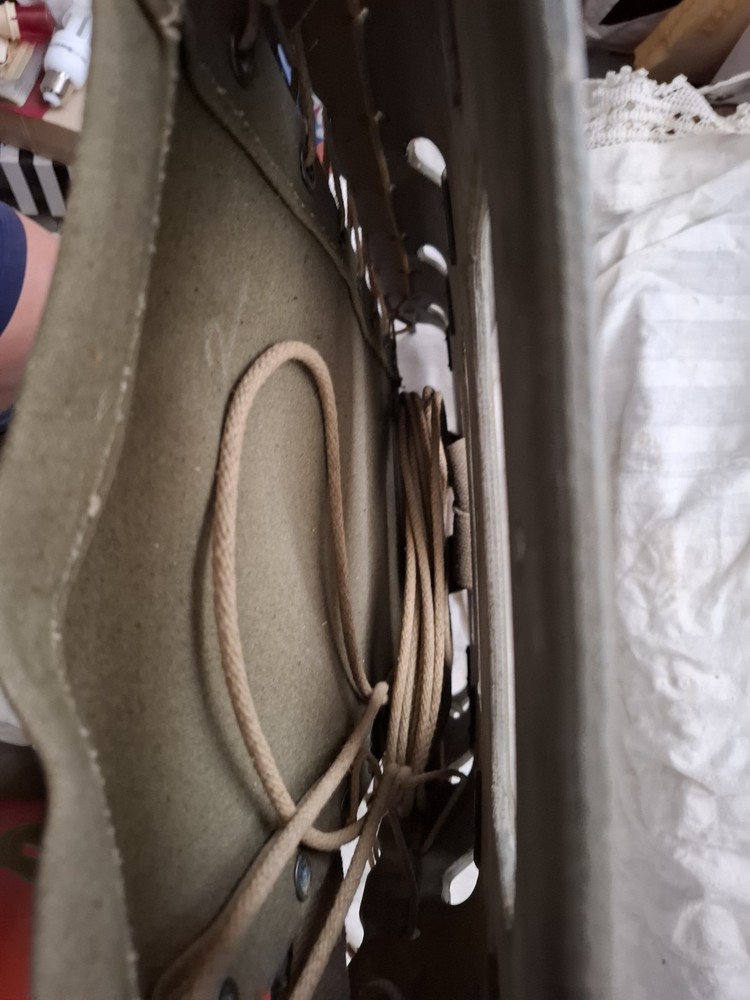 AMAZING U.S.ARMY WWII WOOD PACK FRAME PACKBOARD 1945