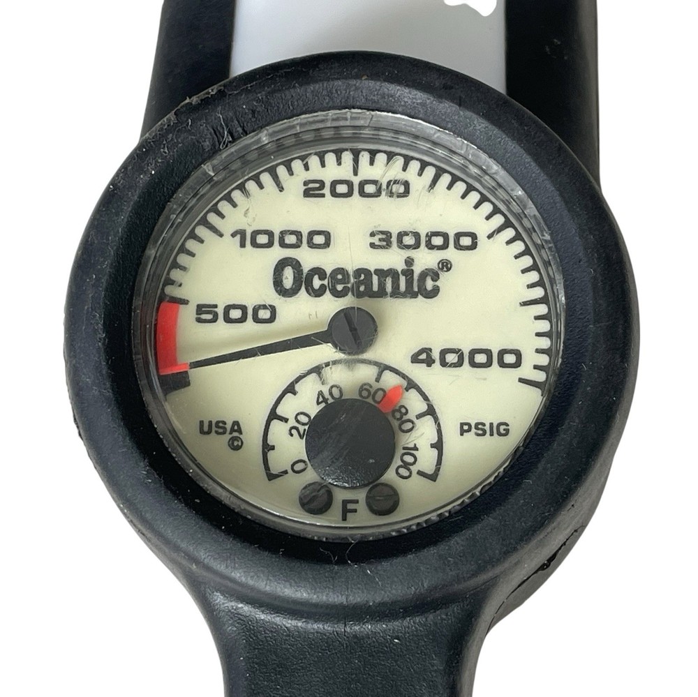 Oceanic Prodigy Dive Computer Compass PSI 3 Gauge Console Regulator Scuba Diving