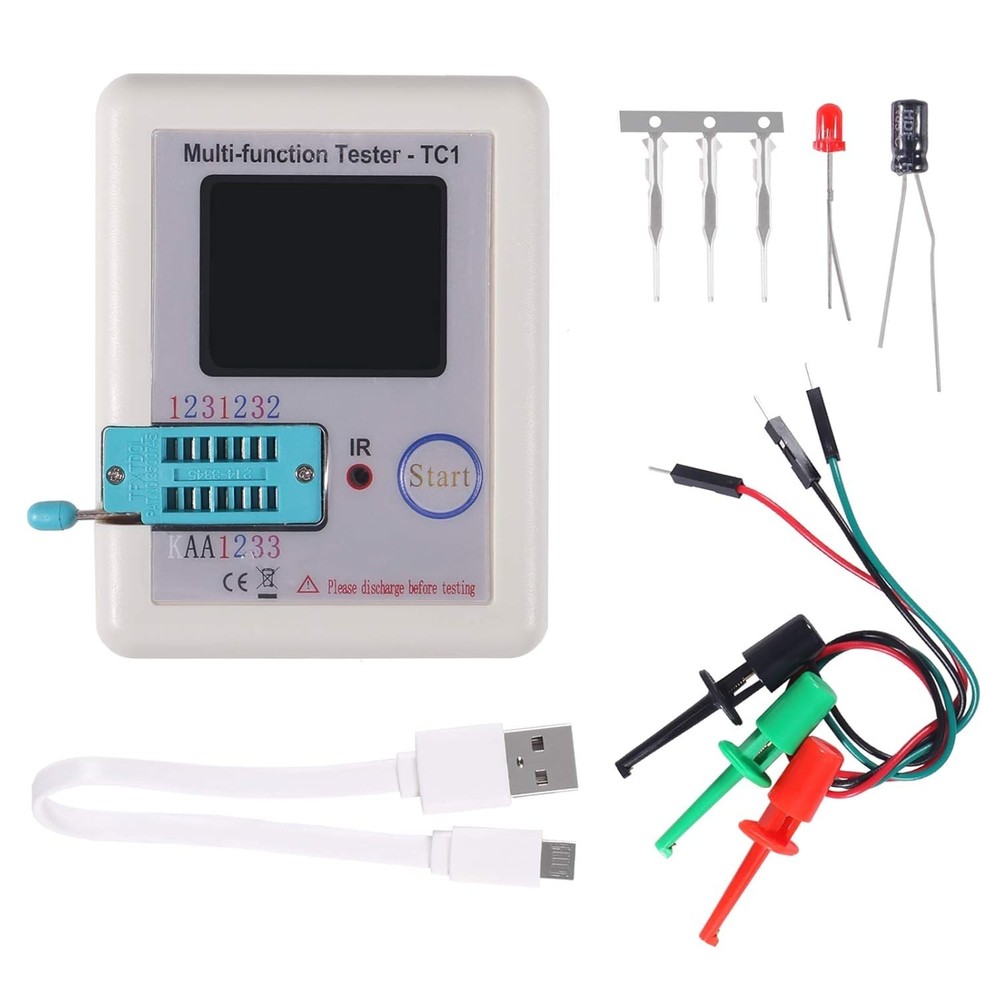 LCR-TC1 Colorful Display Pocketable Multifunctional TFT Backlight Transistor ...