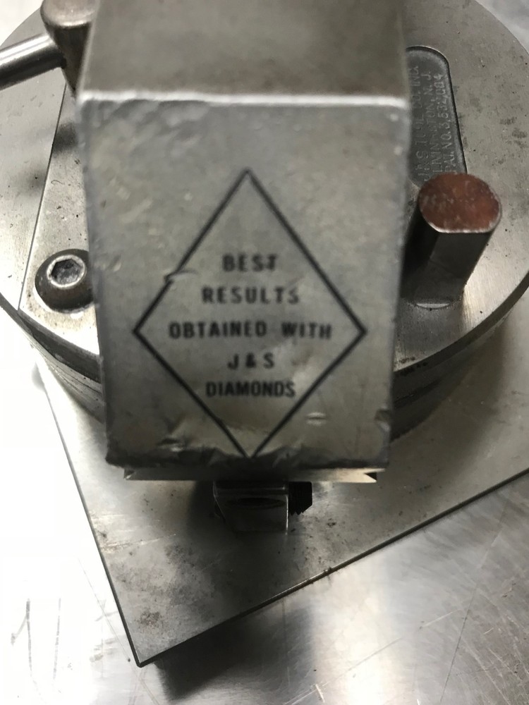 J & S Tool Mfg Radius/Angle Wheel Dresser