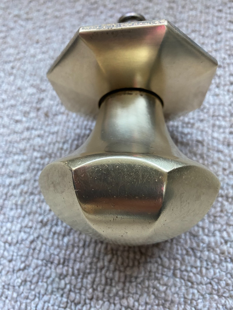 Large Front Door  Brass Front Door Knob Pull Centre Handle Vintage