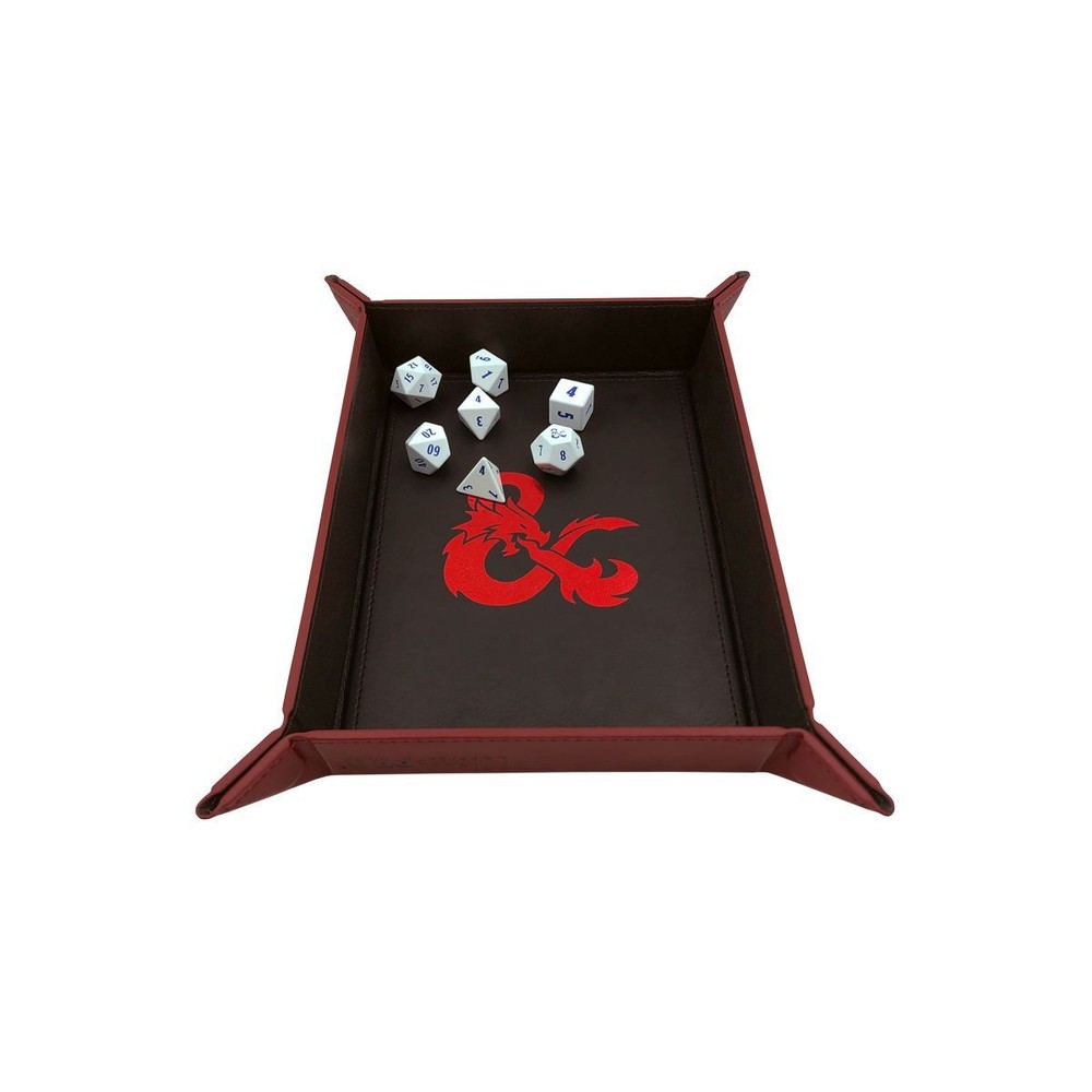 Foldable Dice Rolling Tray for Dungeons & Dragons Aesthetic Reversible Tray