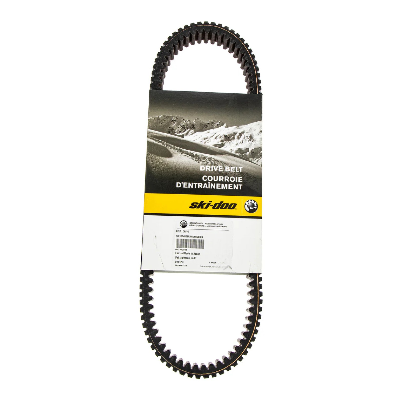 Ski-Doo New OEM Performance Drive Belt, 417300367, 417300551