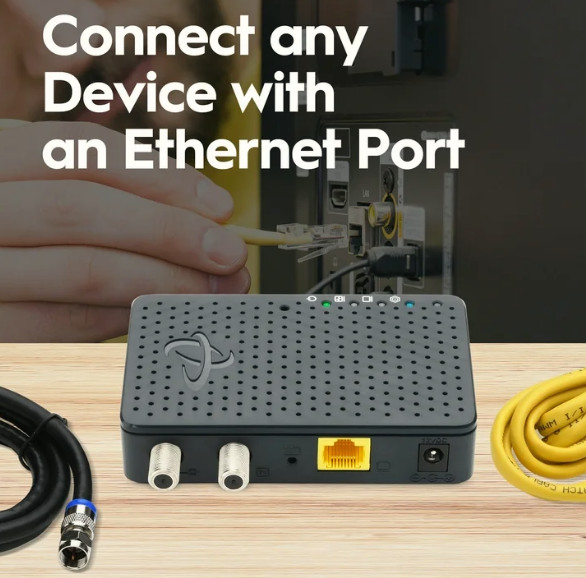MoCA 2.0 Ethernet to Coax Adapter