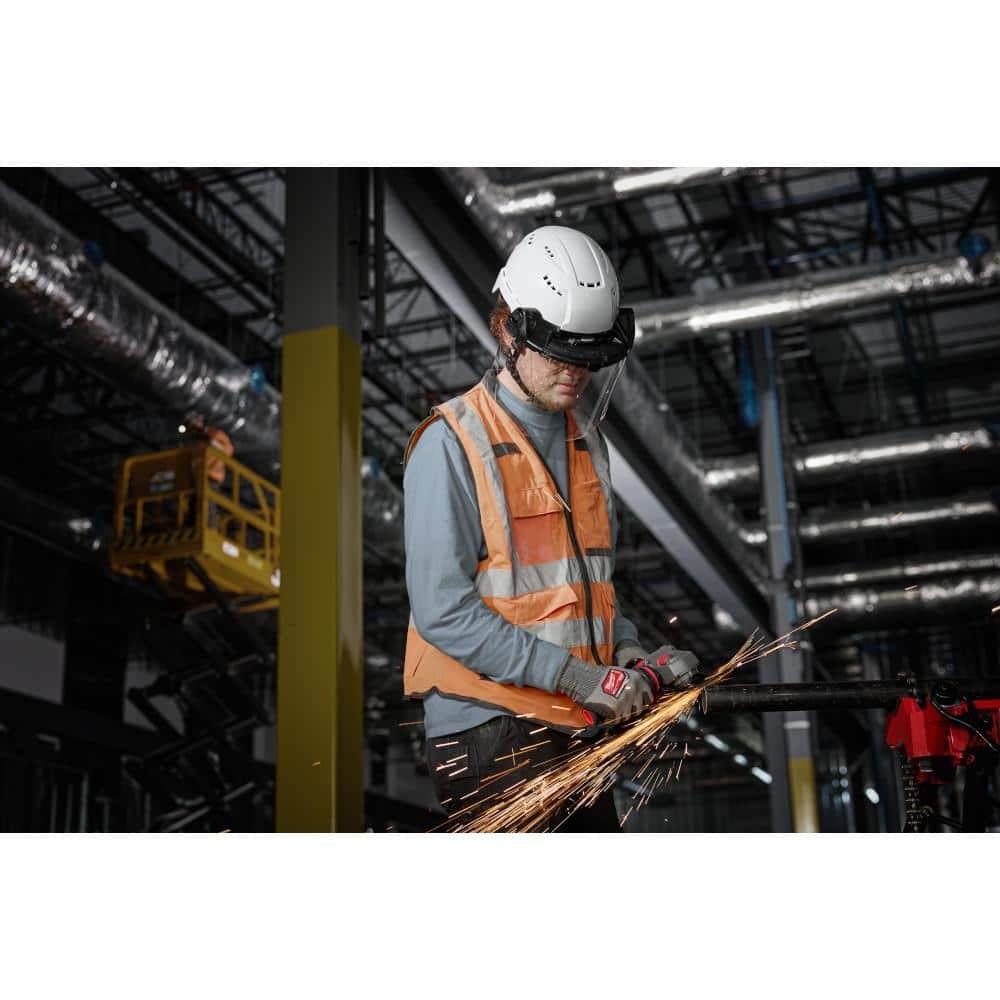 BOLT Clear Uncoated Lens Task Full Face Shield NEW