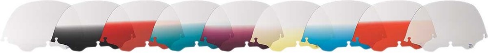 Memphis Shades Standard Windshield - 9in. - Clear - MEP8010