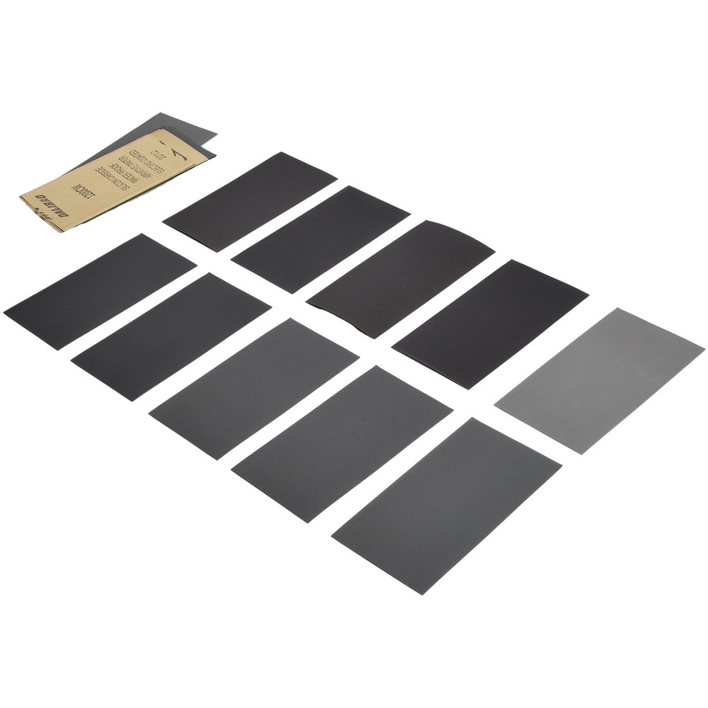 Versatile Silicon Carbide Sandpaper Bundle for DIY and Industrial Projects