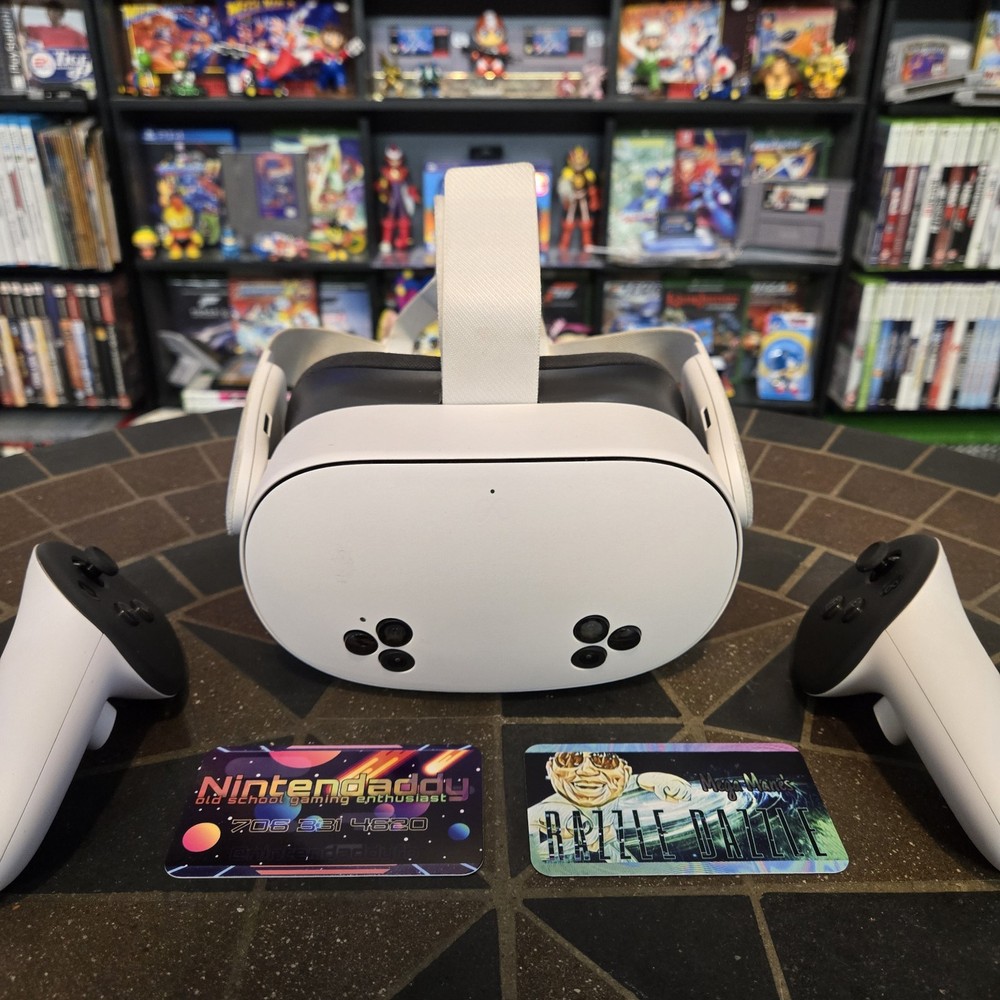 Meta Oculus Quest 3S - 128GB Headset & 2 Controllers - Tested & Factory Reset!