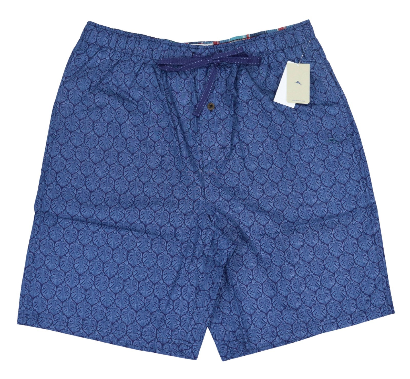 Tommy Bahama 100% Cotton Drawstring Waist w/Pockets Mens Lounge Sleep Shorts NWT