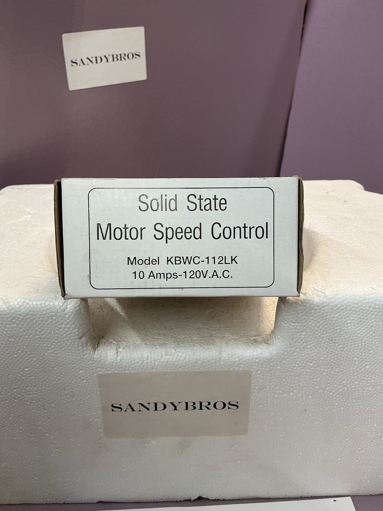 New In Box KB Electronics KBWC-112LK Solid State Motor Speed Control.