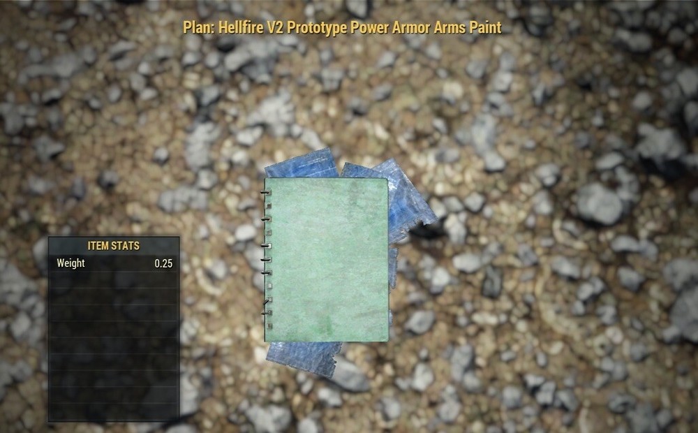 (Xbox) Hellfire V2 Prototype Power Armor Arms Paint Plan