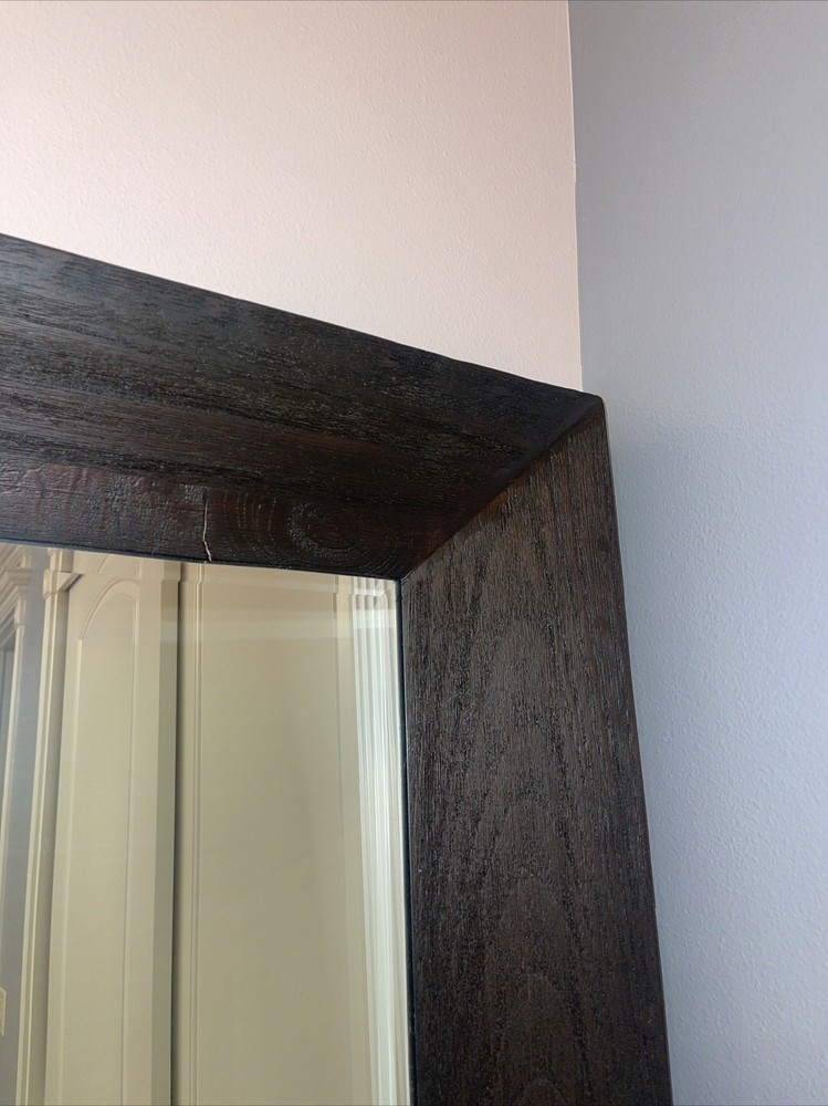 Dark Wooden Mirror