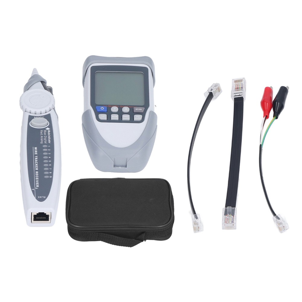 ˇHigh Accuracy Multifunctional Cable Tester Clear Sound Ethernet Cable⭐
