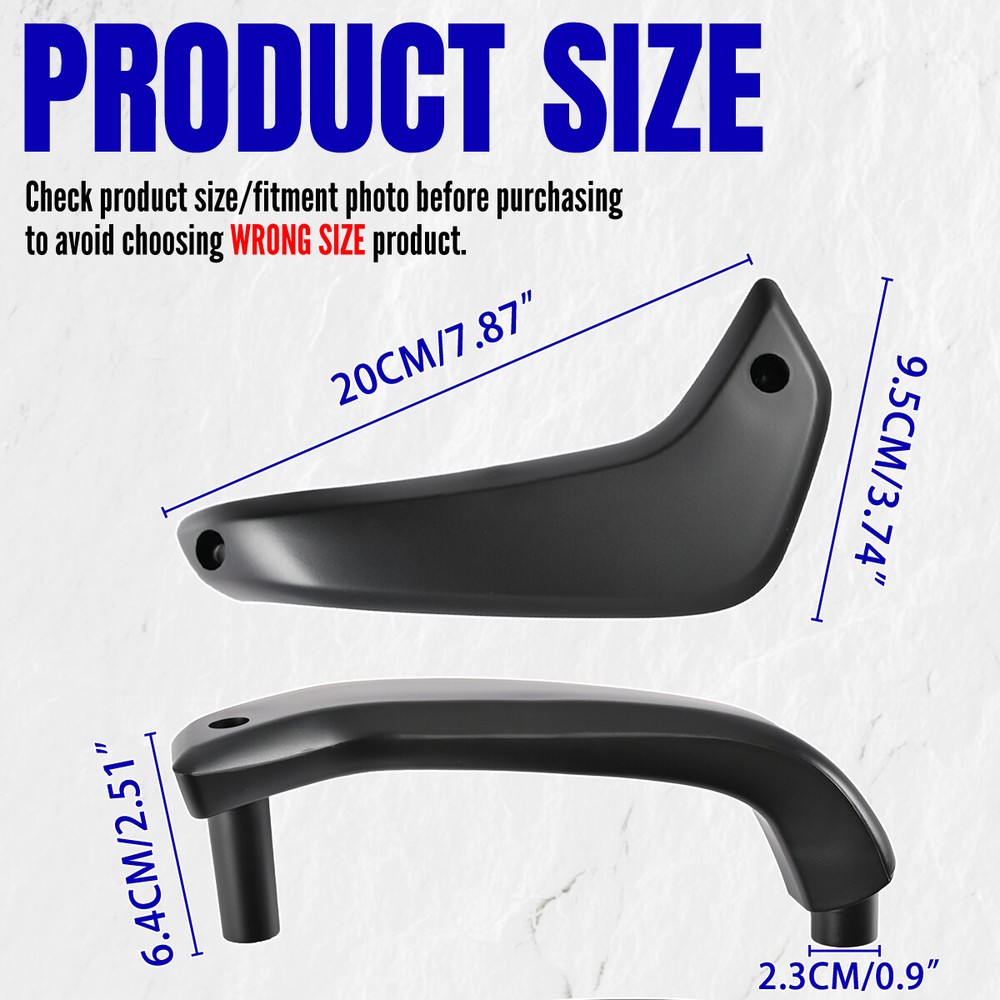 For Ford Fiesta 11-20 ABS Power Window Driver Inner Door Pull Handle D2BB-A23943