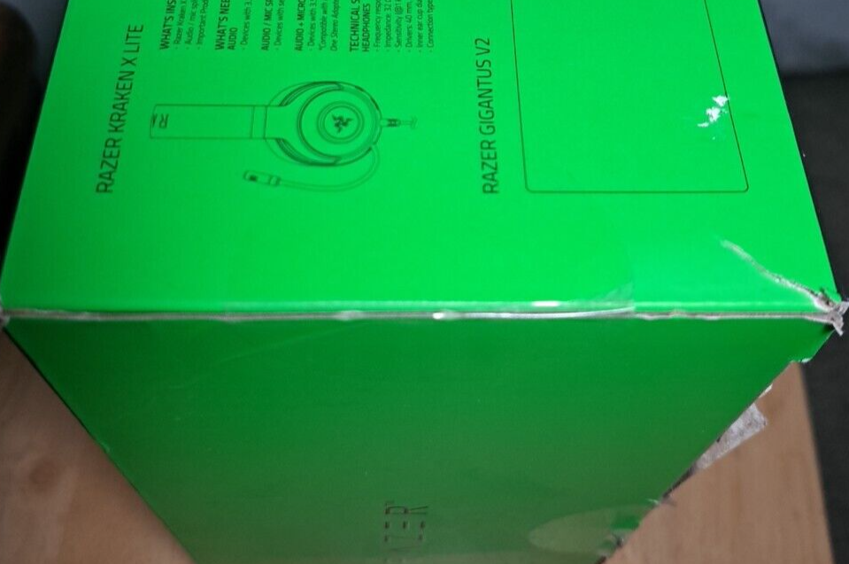 NEW Razer Next Level Bundle - Kraken X Lite Wired Headset, DeathAdder Essential