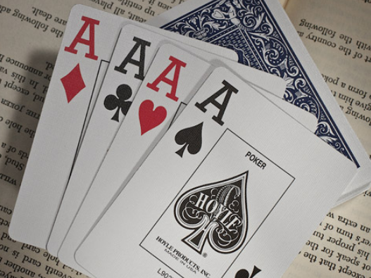 Hoyle® Jumbo Index Playing Cards - Single Deck - (Blue), *NEW*