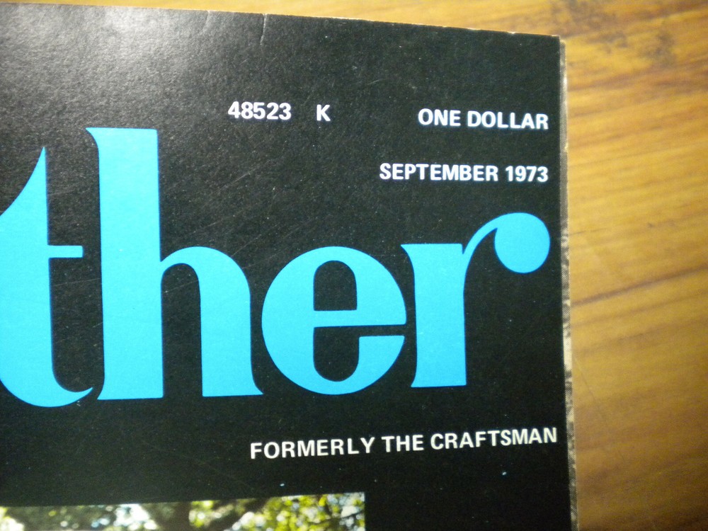 MAKE IT WITH LEATHER ~ Leathercrafting Magazine ~ September 1973
