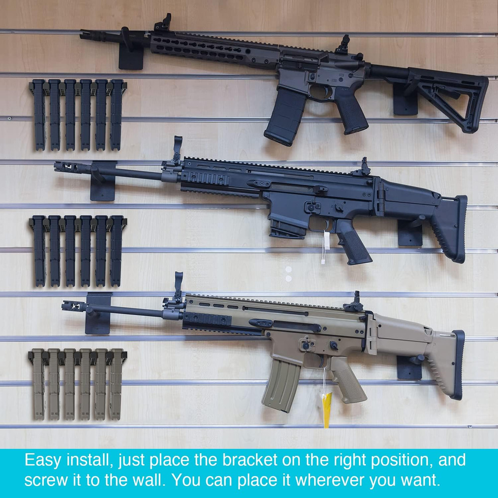 Solid ABS Standard PMAG Wall Mount, Mag Holder, Home Magazine Storage Rack