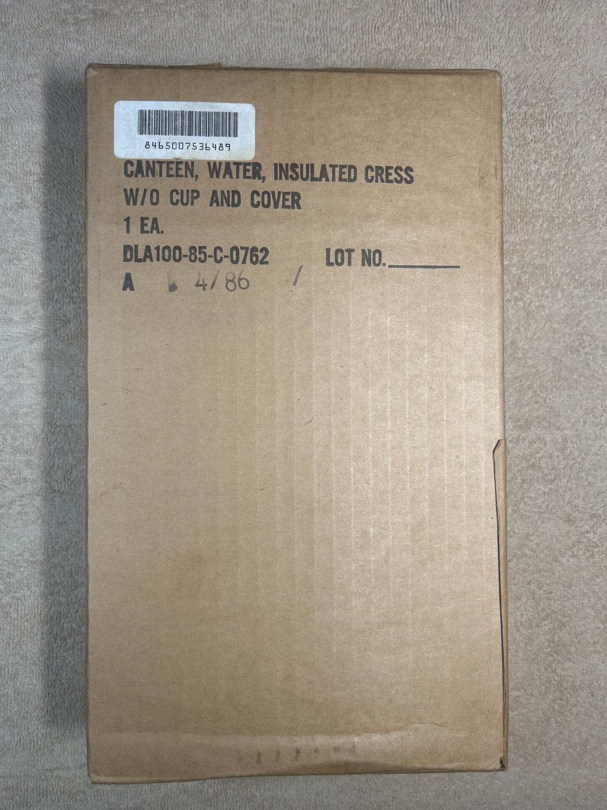 USGI Artic Insulated Canteen w/ACU Canteen Cover