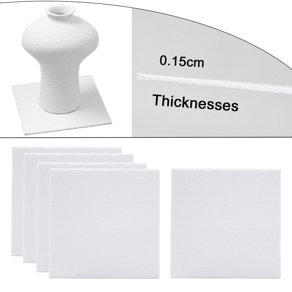 5Pcs Pottery Tools High Temperature Resistant Pads Anti