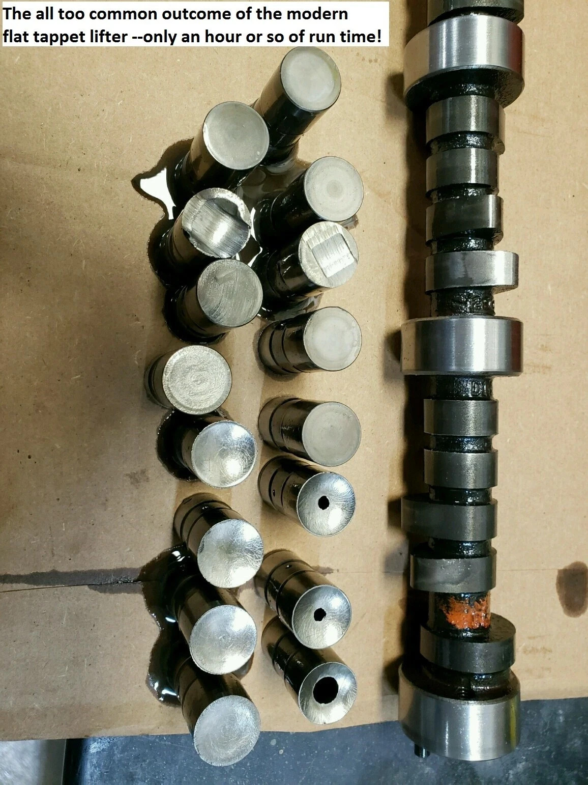 GENUINE GM HYDRAULIC FLAT TAPPET LIFTERS (WITH HARDENED STELLITE CAP) IN STOCK!!