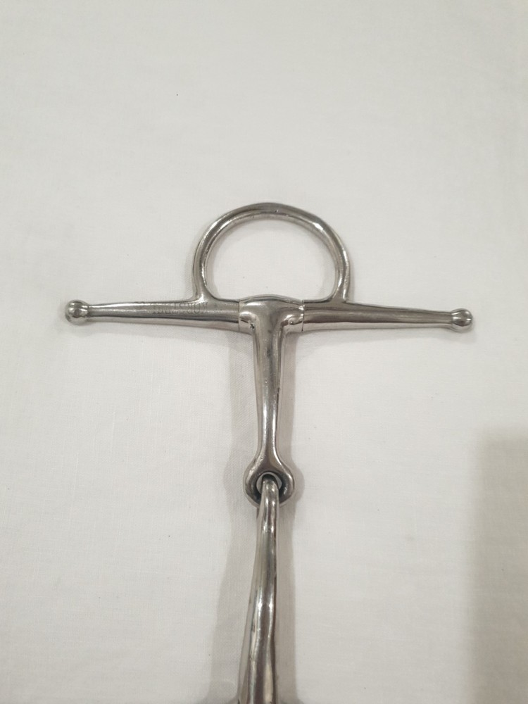 JP Korsteel Full Cheek Eggbutt Snaffle