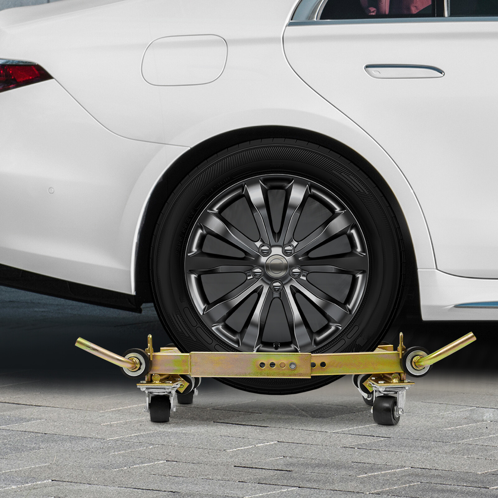 1T Wheel Dolly Tire Jack Lift Vehicle Positioning Moving Car Wheel Dolly 2200LBS