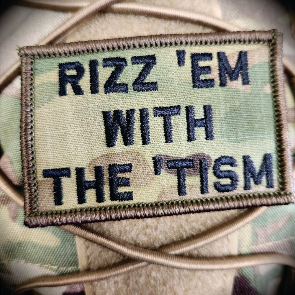 Rizz 'Em With The 'Tism - 2x3 Patch