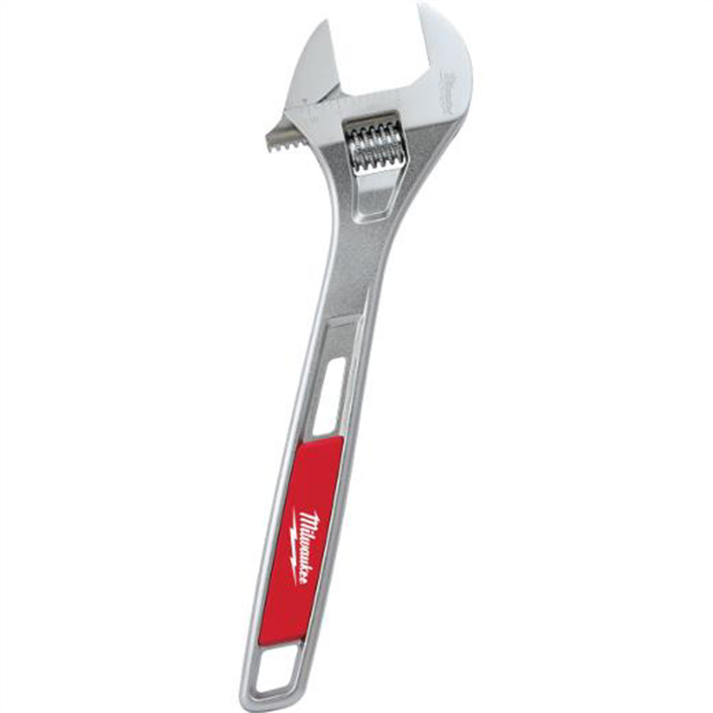 Milwaukee Tool 12" CHROME PLATED ADJUSTABLE WRENCH