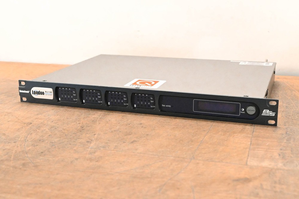 BSS London BLU-160 Networked Signal Processor CG01S8E