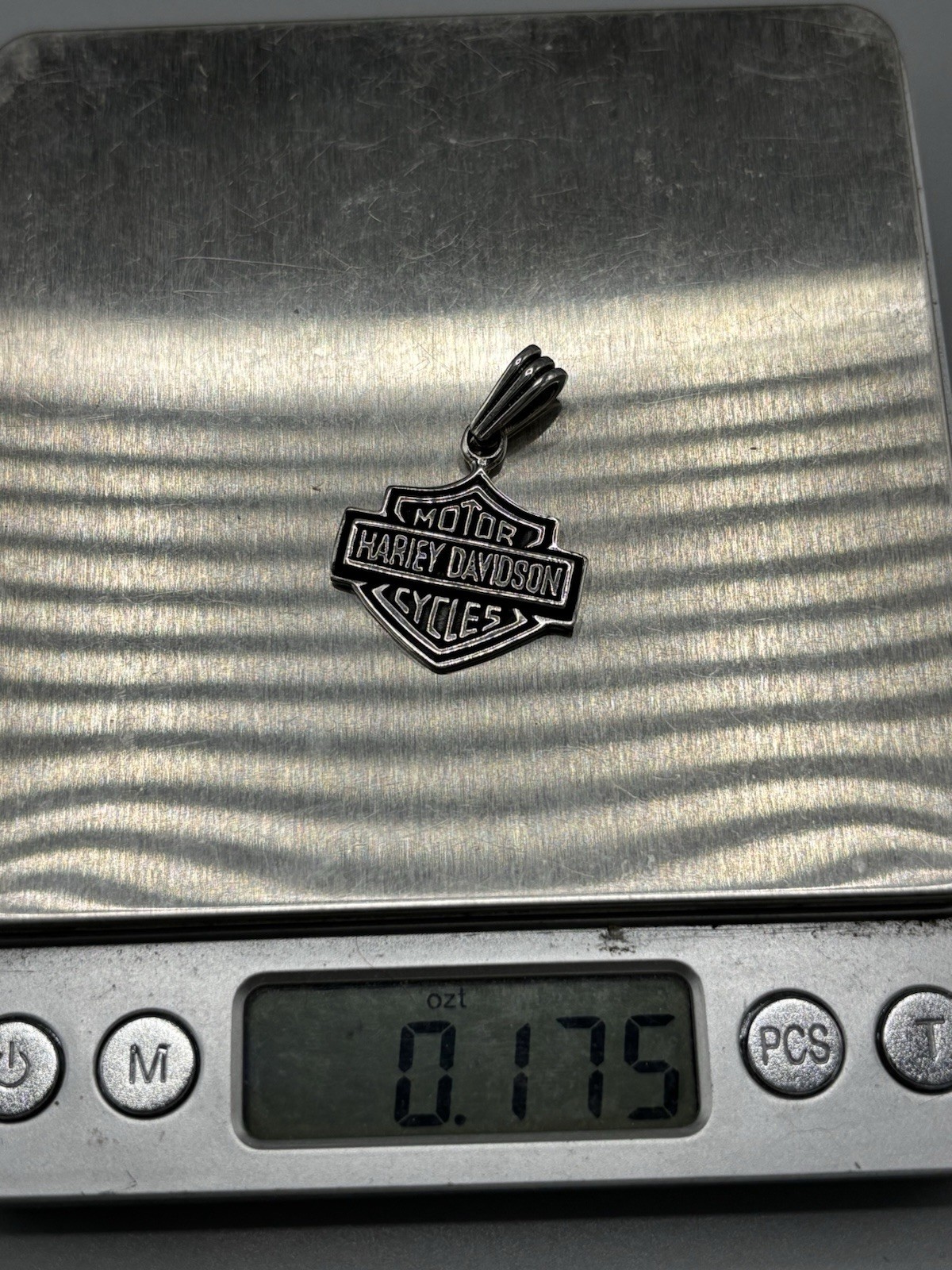 Harley Davidson Necklace Pendant 925 Sterling Silver New Handmade ,925 Stamped