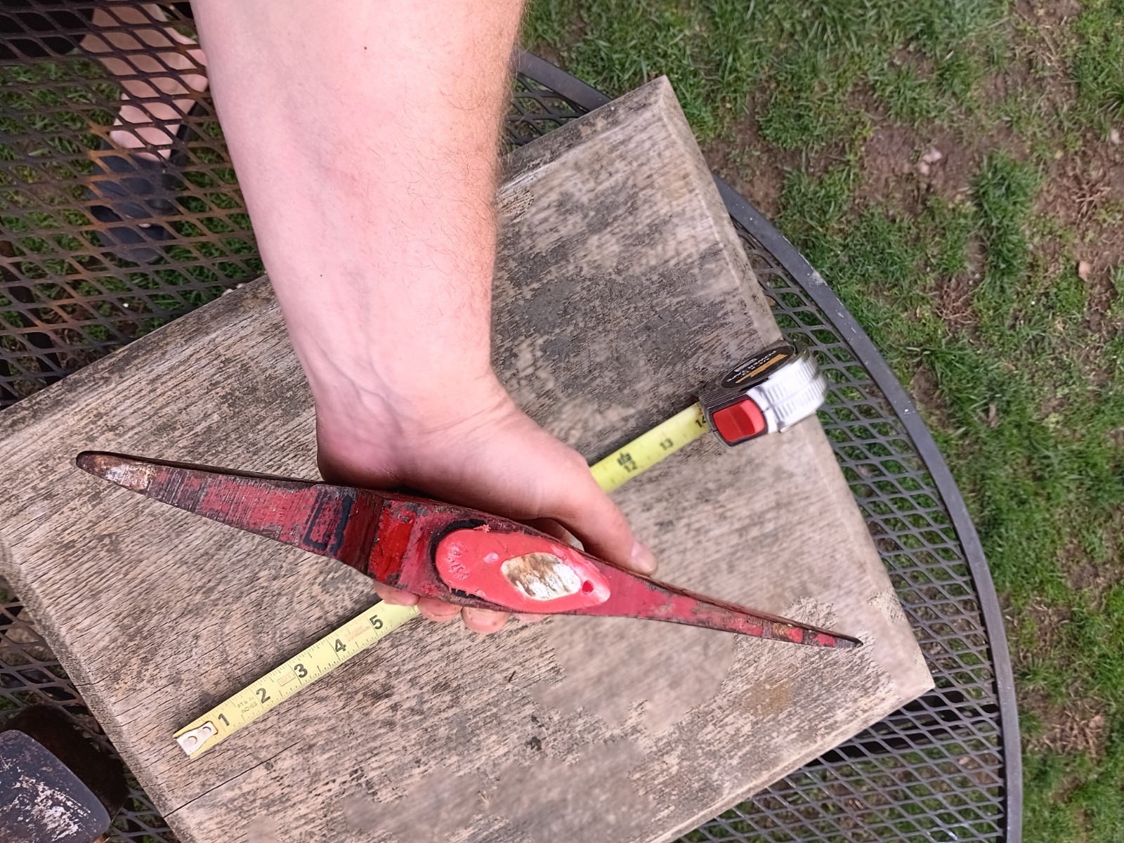 Vintage Fire Fighters Axe Head 6 lbs 1 oz