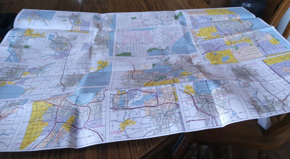 Wisconsin Highway Maps (2015-2018)