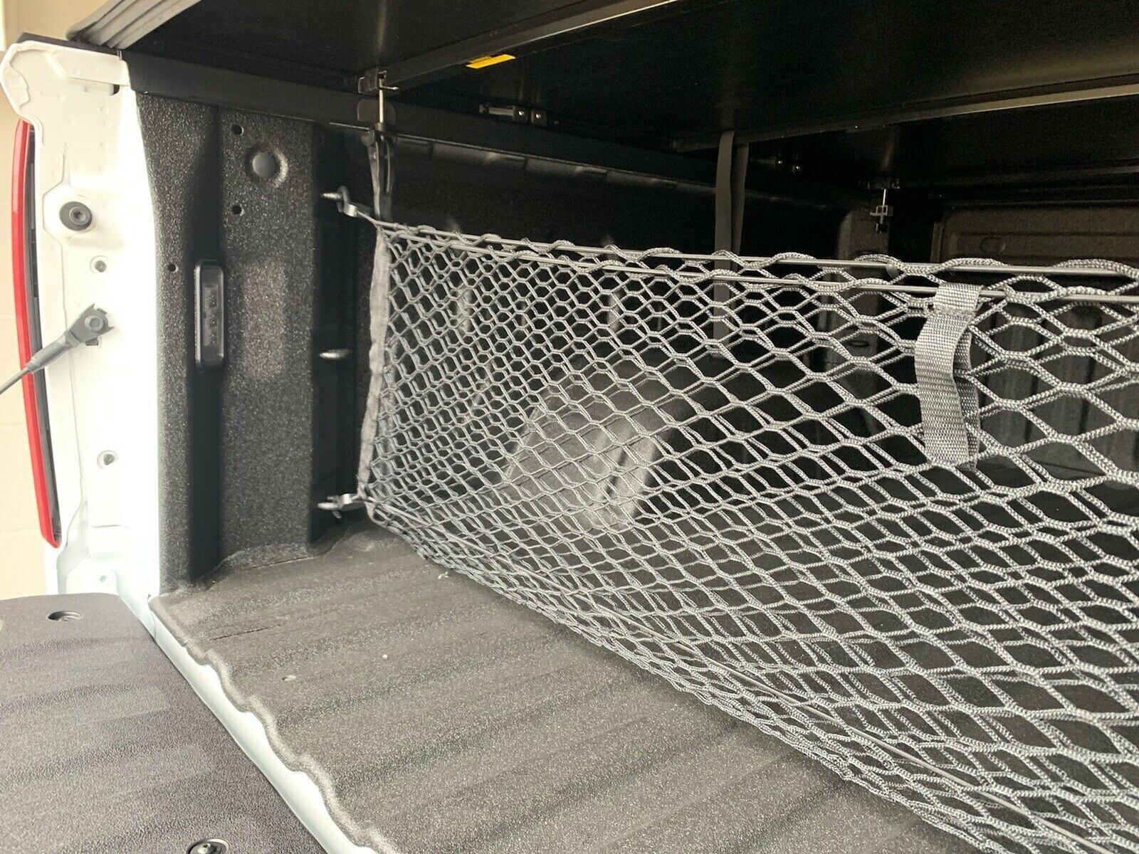 Rear Trunk Envelope Style Cargo Net for CHEVY SILVERADO GMC SIERRA 2013-2024 New