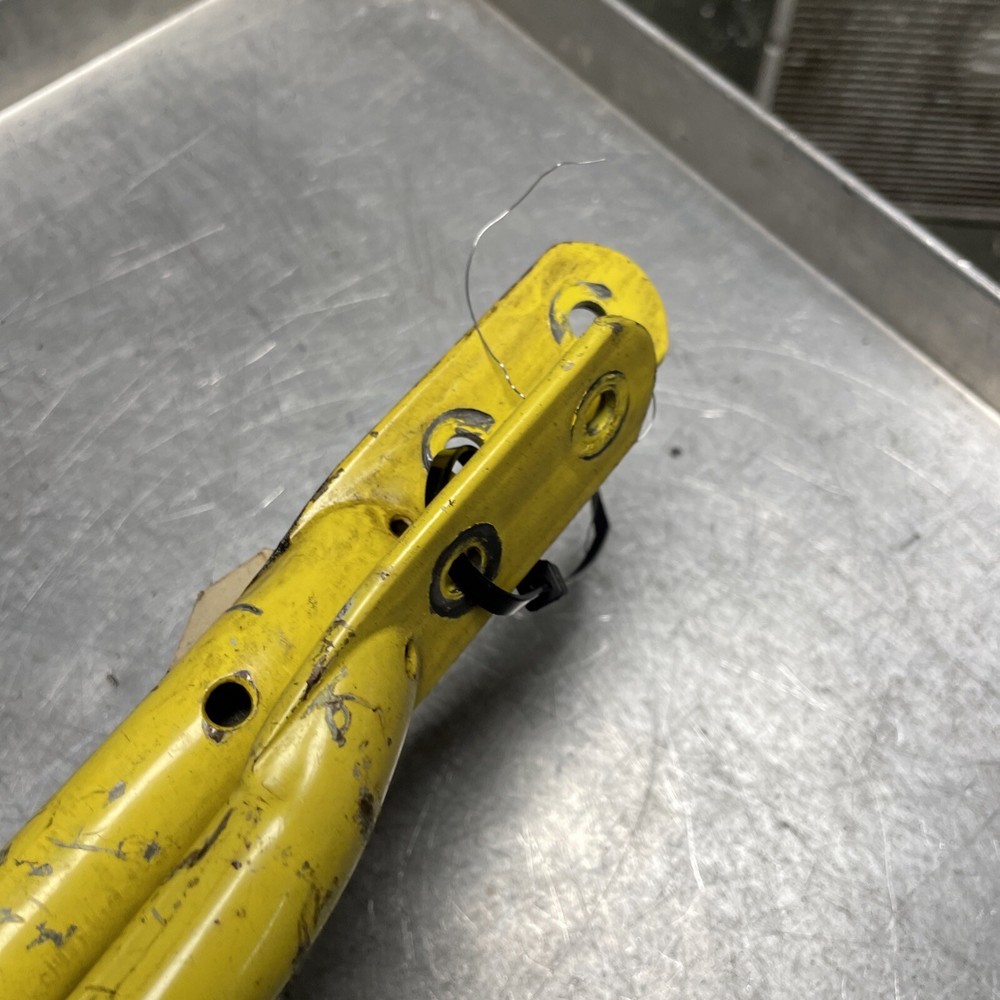 OEM GOOD USED JOHN DEERE E35 EDGER HANDLES ( PAIR)