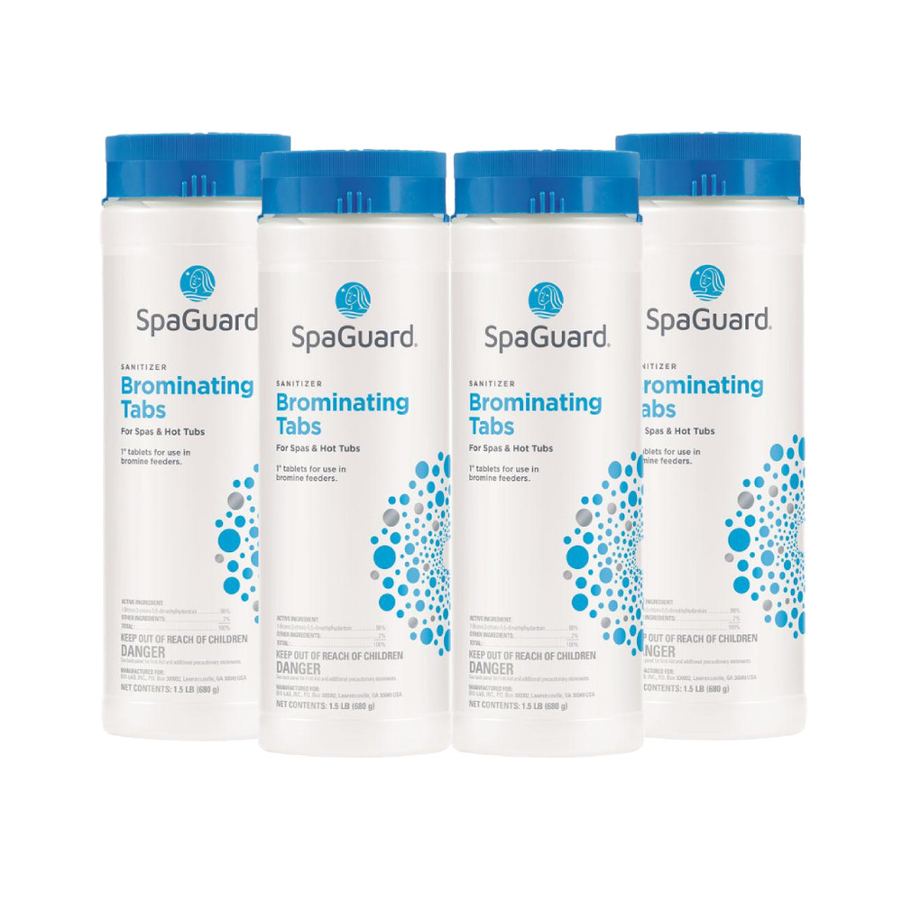  SpaGuard Brominating Tablets - 1.5 lb (4 Pack)