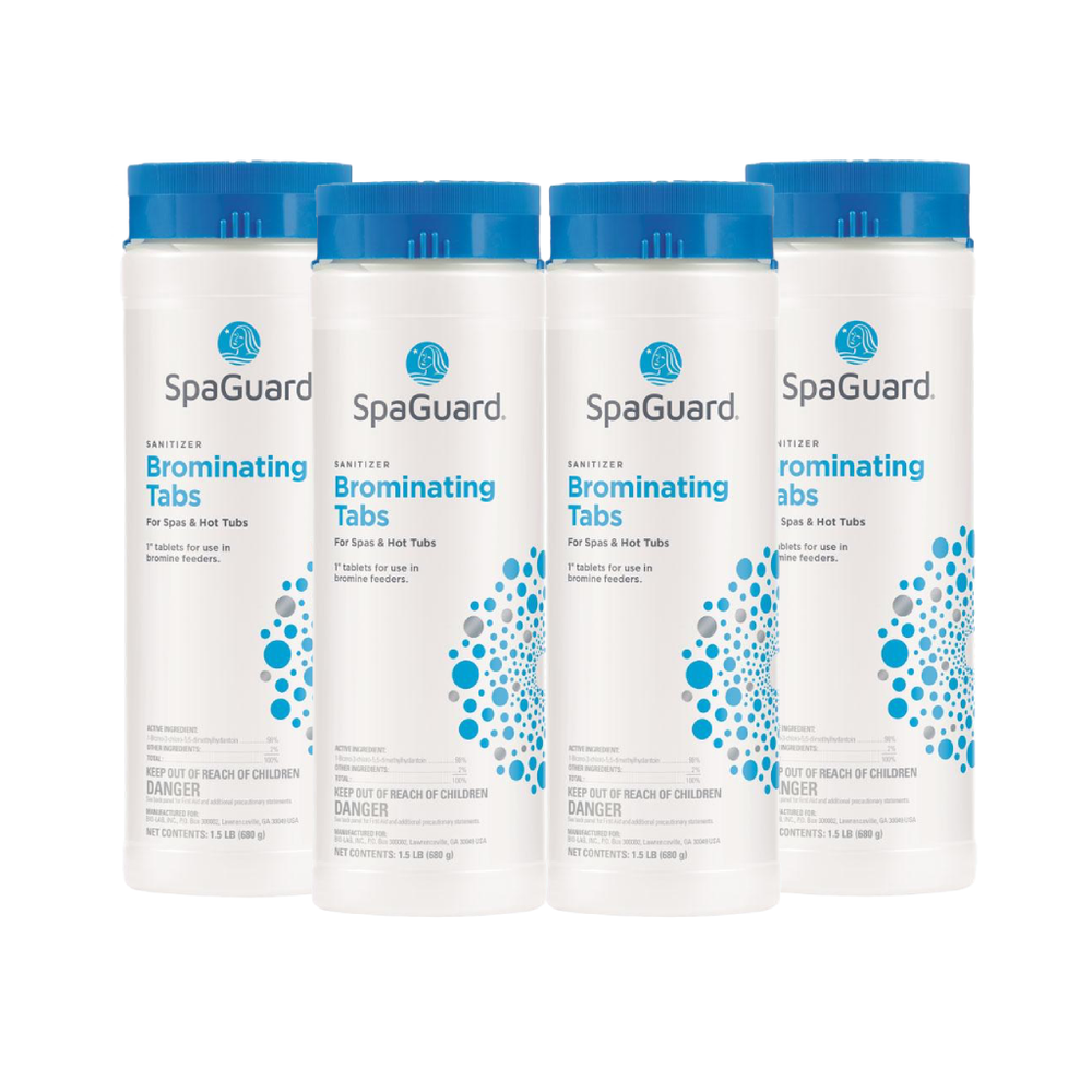 SpaGuard Brominating Tablets - 1.5 lb (4 Pack)