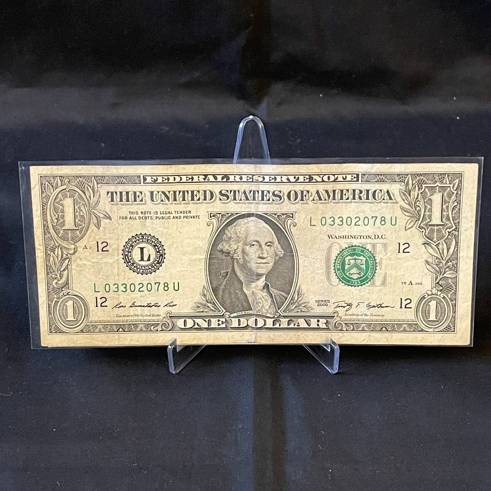 $1 One Dollar TRUE Future Birthday Note (Circulated)