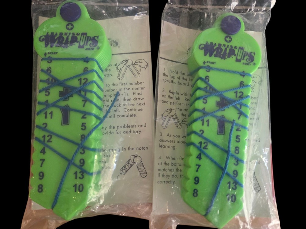 Learning Wrap-Ups Basic Math Addition (Set of 3 Wrap-Ups) -NEW-