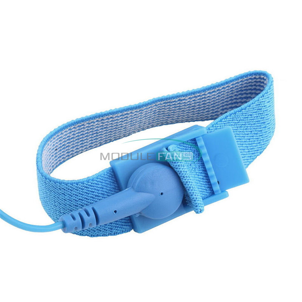 5PCS Anti Static ESD Wrist Strap Discharge Band Grounding Prevent Static Shock