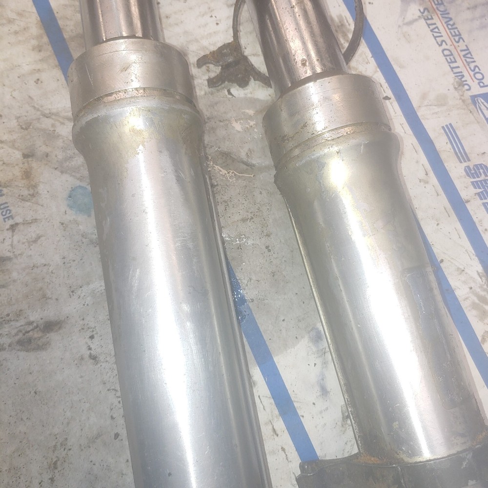 982 KDX450 front fork tubes with clamps  TIM