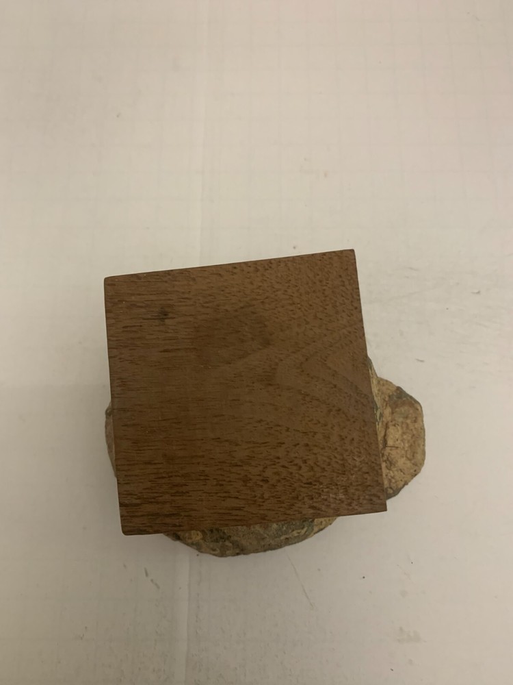 Vintage Geode On Wood Base
