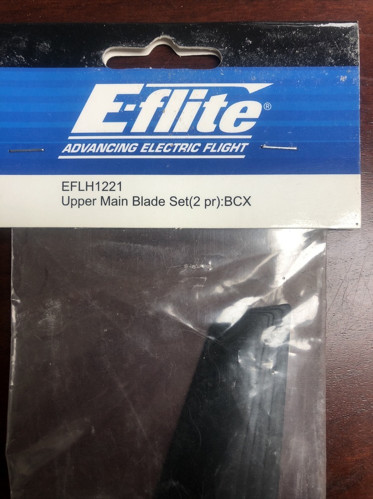 E-Flite Lower Main Blade EFLH1221 BCX New 4pc