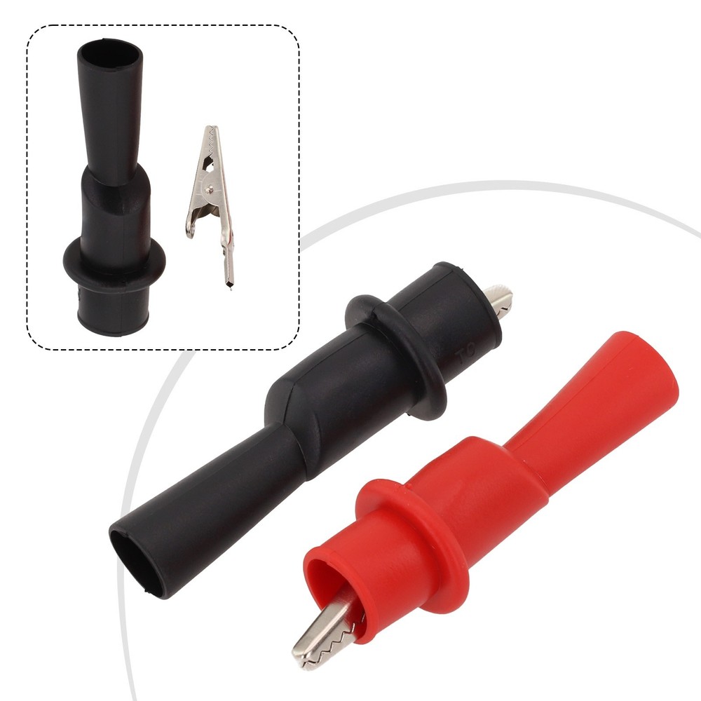 Multimeter Probe Clips Insulation PVC for Various For Electrical Tests